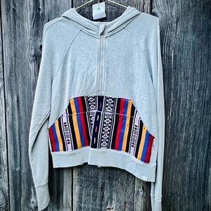 Southwest Style Grey Hoodie